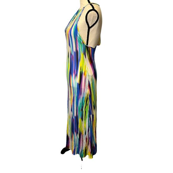 Milly Brushstroke Print Racerback Maxi - Picture 2 of 7